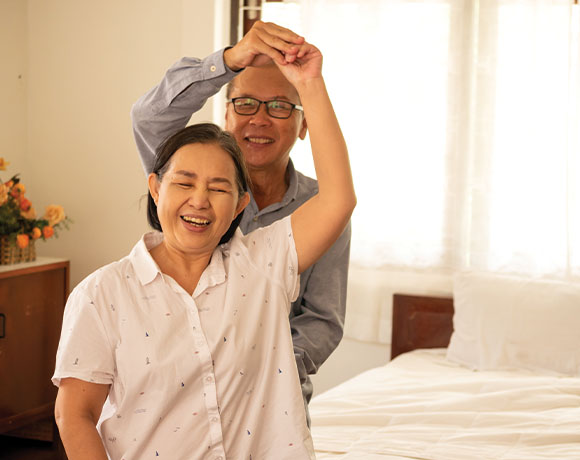 happy couple dancing together in a bright room joyful moments shared celebrating love and connection 3 steps of romance